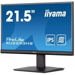 21,5 collu/54,6 cm (1920 x 1080) iiyama XU2293HS-B5 3 ms HDMI DisplayPort skaļrunis FullHD melns