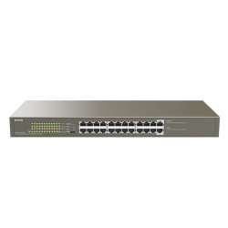 Tenda TEG1124P-24-250 W tīkla slēdzis nepārvaldīts gigabitu Ethernet (10/100/1000) Power over Ethernet (PoE)