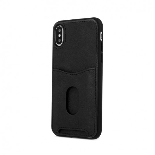 Mocco Smart Wallet Eco ādas vāciņš - Card Holder For Samsung J610 Galaxy J6 Plus (2018) Black