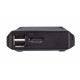 Aten US3312 2 portu USB-C 4K DisplayPort KVM slēdzis ar tālvadības porta atlasītāju