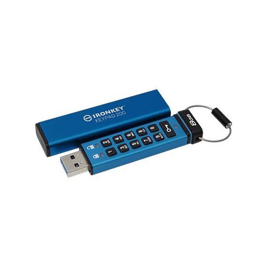 Kingston IronKey Keypad 200 8GB USB 3.0 AES Šifrēts