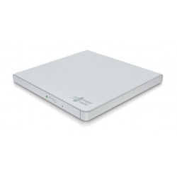 Hitachi-LG plāns pārnēsājamais DVD rakstītājs optiskais diskdzinis DVD±RW Balts