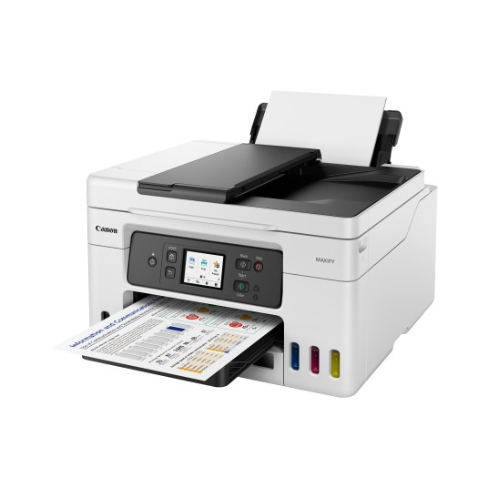 Tintes printeris Canon MAXIFY GX4050 MFP Color. atkārtoti uzpildāmas A4 350 loksnes 33.6Kbps USB2.0 LAN WiFi