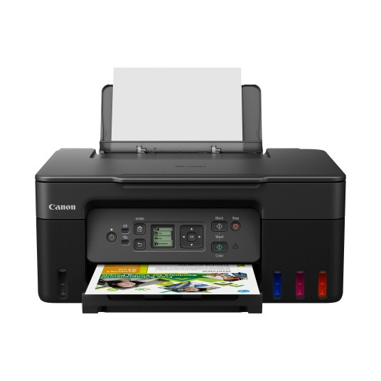 Tintes printeris Canon PIXMA G3570 MFP Color. atkārtoti uzpildāms A4 100 loksnes USB2.0 Wi-Fi, melns