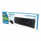 Esperanza EK137 komplekts - USB klaviatūra + pele melna