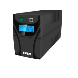 Ever EASYLINE 850 AVR USB "Line-Interactive" 0,85 kVA 480 W 2 maiņstrāvas izeja(-as)