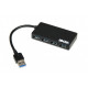 iBox IUH3F56 interfeisa centrmezgls USB 3.2 Gen 1 (3.1 Gen 1) Type-A 5000 Mbit/s Black