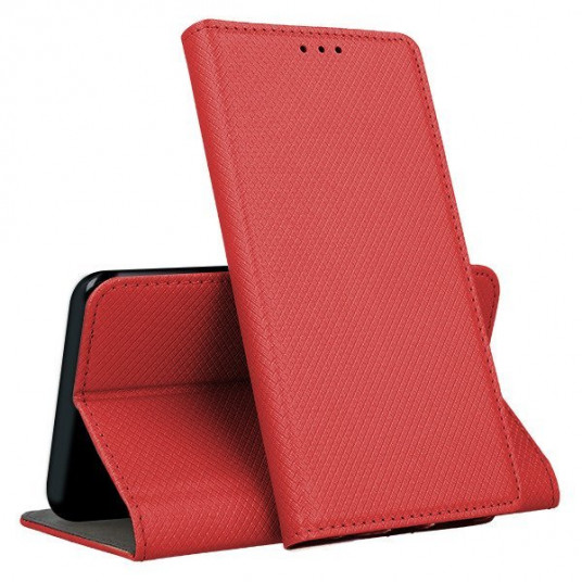 Mocco Smart Magnet Book Case For Xiaomi Mi 10 / Mi 10 Pro Red
