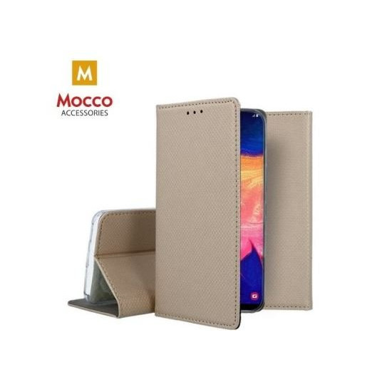 Mocco Smart Magnet Book Case For Xiaomi Mi 10 / Mi 10 Pro Gold