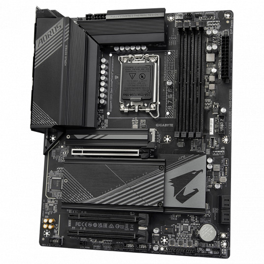 Gigabyte B760 AORUS ELITE AX 1.0 M/B Procesoru saime Intel, Procesora ligzda LGA1700, DDR4 DIMM, Atmiņas sloti 4, Atbalstītie cietā diska interfeisi SATA, M.2, SATA savienotāju skaits 4, Chipset Intel B760 Express, ATX