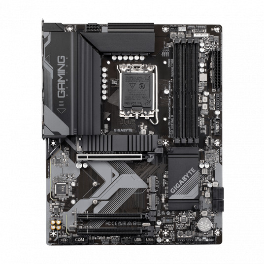 Gigabyte B760 GAMING X 1.0 M/B procesoru saime Intel, procesora ligzda LGA1700, DDR4 DIMM, 4 atmiņas sloti, atbalstītās cietā diska saskarnes SATA, M.2, SATA savienotāju skaits 4, mikroshēmojums Intel B760 Express, ATX