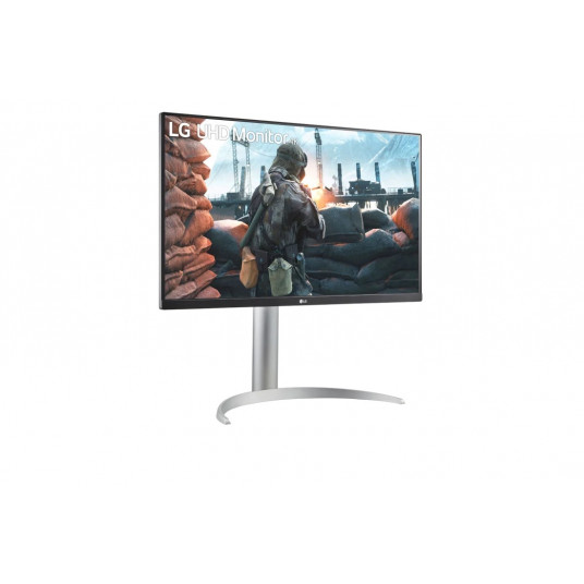 LG 27UP650P-W 27 collu 3840x2160/IPS/16:9/5ms/400cd/m2/DisplayPort, HDMI, audio izeja