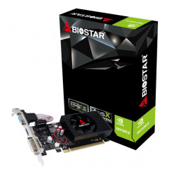 Grafikas karte|BIOSTAR|NVIDIA GeForce GT 730|4 GB|DDR3|128 biti|PCIE 2.0 16x|Atmiņa 1333 MHz|GPU 730 MHz|Viena slota ventilators|1x15 kontaktu D-sub|1xDVI-D | 1xHDMITHVN17