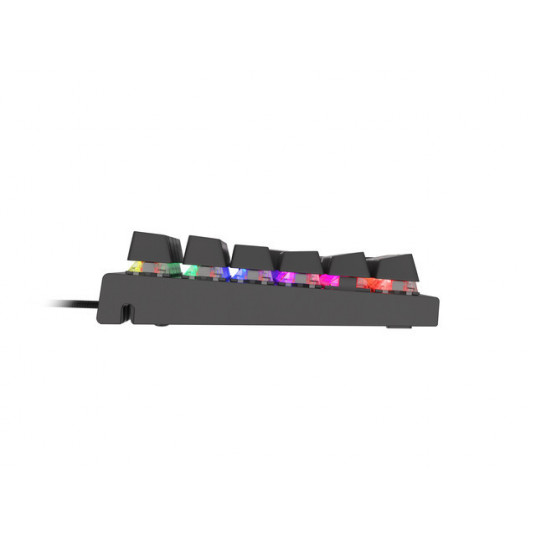 Genesis THOR 303, mehāniskā spēļu tastatūra, RGB LED gaisma, ASV, melns, vadu, A tipa USB