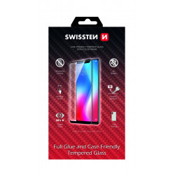 Swissten Full Face 5D Tempered Glass Apple iPhone 13 Pro Max Black