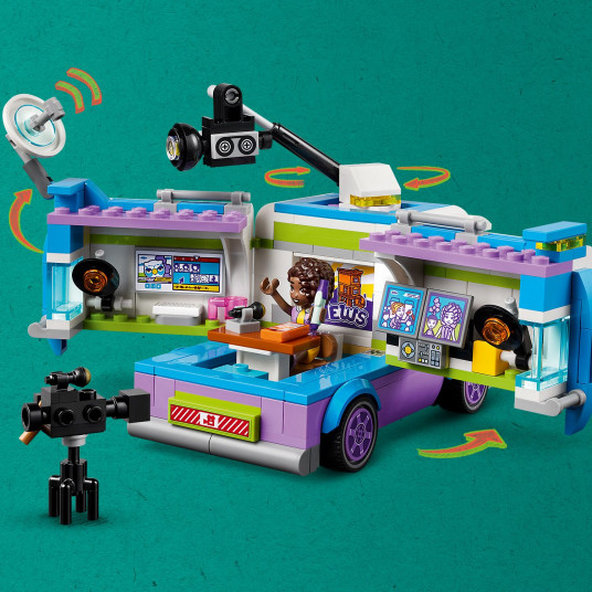 LEGO® 41749 FRIENDS Ziņu dienesta furgons
