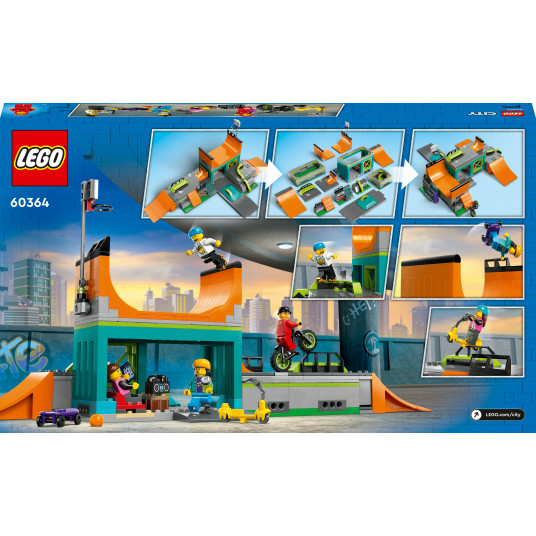 LEGO® 60364 CITY Street skeitparks