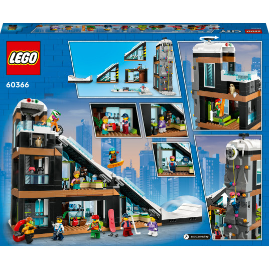 LEGO® 60366 CITY slēpošanas un kāpšanas centrs