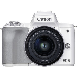 Canon EOS M50 Mark II 15-45 IS STM (White)