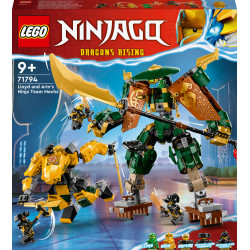 LEGO® 71794 NINJAGO Loida un Arina nindzju komandas roboti
