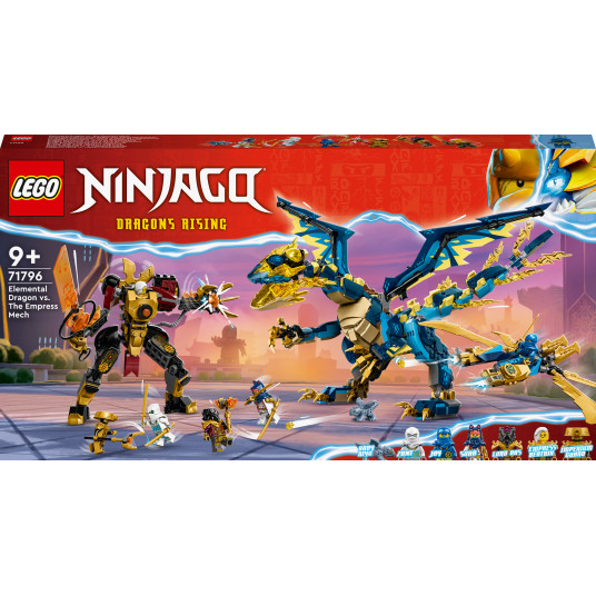 LEGO® 71796 NINJAGO Elemental Dragon pret Robot Empress