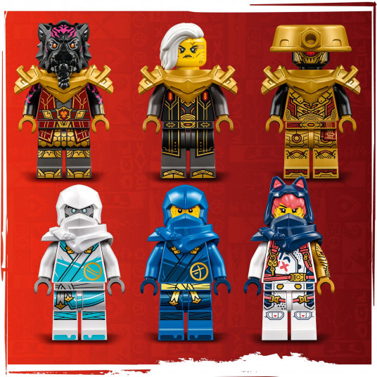 LEGO® 71796 NINJAGO Elemental Dragon pret Robot Empress