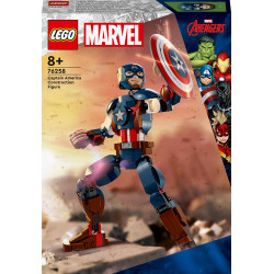 LEGO® 76258 SUPER HEROES Kapteiņa Amerikas konstruēšanas figūra