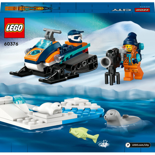 LEGO® 60376 CITY Arctic Explorer sniega motocikls