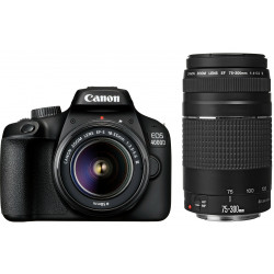 Canon EOS 4000D 18-55mm III + 75-300mm III Complect