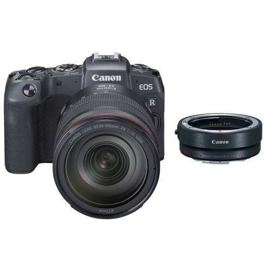 Canon EOS RP + RF 24-105mm f/4L IS USM + Mount Adapter EF-EOS R