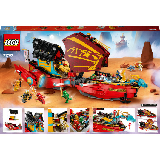 LEGO® 71797 NINJAGO Destiny dāvana — sacīkstes pret laiku