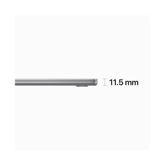 Portatīvais dators MacBook Air 15.3" Apple M2 8C, RAM 8GB, SSD 256GB, Mac OS, INT, Space Grey MQKP3ZE/A