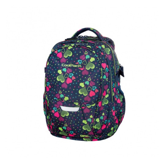 Mugursoma CoolPack Factor Lime Hearts