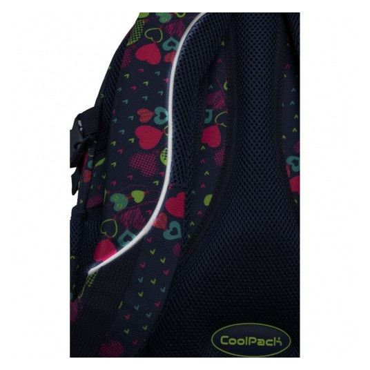 Mugursoma CoolPack Factor Lime Hearts