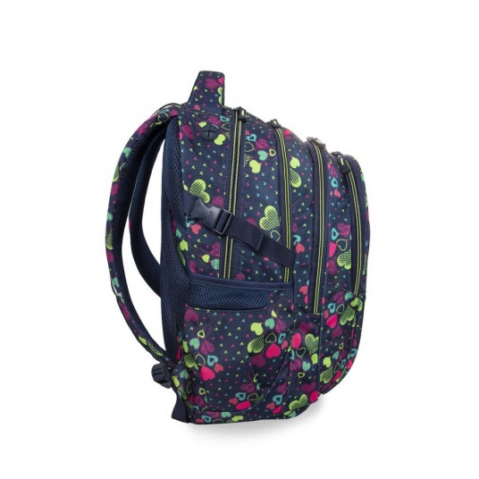 Mugursoma CoolPack Factor Lime Hearts