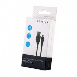 Forever Universal Micro Data Cable 1m Black