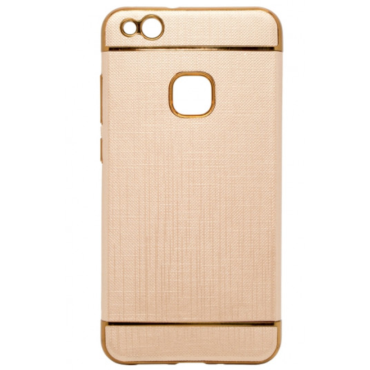 Mocco Exclusive Crown Back Case Silicone Case With Golden Elements for Apple iPhone 6 Plus Gold