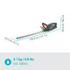 Gardena ComfortCut 60/18V P4A (ar akumulatoru) 14731-20