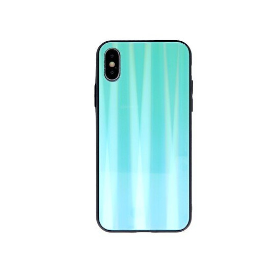 Mocco Aurora Glass Back Case for Apple iPhone 7 / 8 / SE 2020 Blue