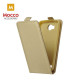 Mocco Kabura Rubber Case Vertical Opens Premium Eco Leather Apple iPhone 6 / 6S Gold