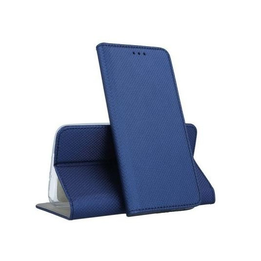 Mocco Smart Magnet Book Case For  Samsung Galaxy S21 Ultra Blue