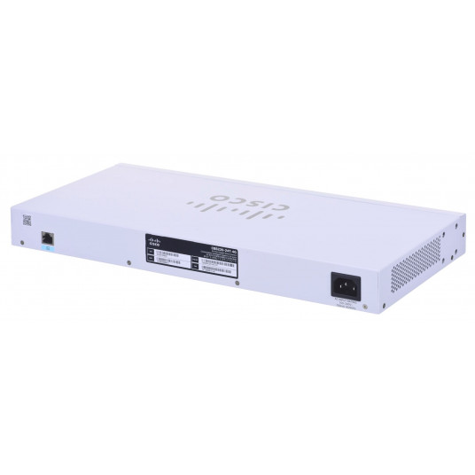 Cisco CBS220-24T-4G pārvaldīts L2 Gigabit Ethernet (10/100/1000) 1U balts