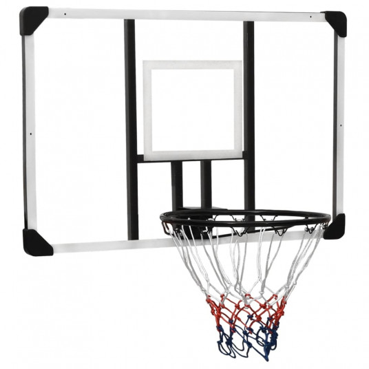 Basketbola vairogs, caurspīdīgs, 106x69x3 cm, polikarbonāts