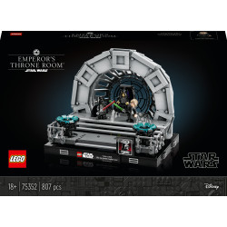 LEGO® 75352 Star Wars™ Diorāma: imperatora troņa zāle