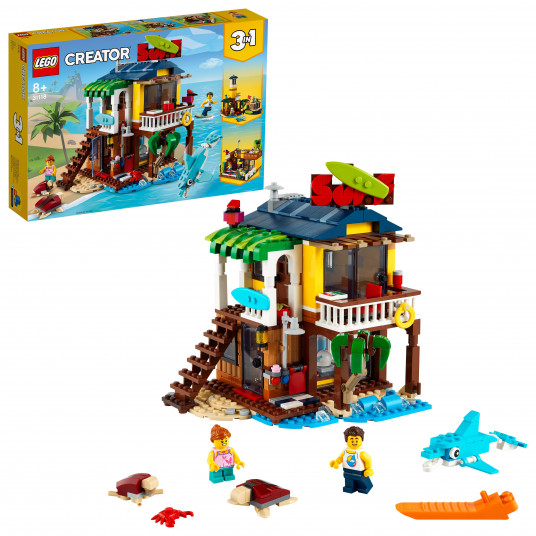 LEGO® 31118 CREATOR Sērfotāju pludmales māja
