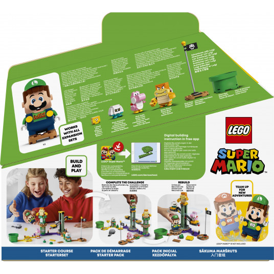 LEGO® 71387 SUPER MARIO™ Piedzīvojumi ar Luigi: sākuma maršruts