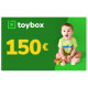 EUR 150 value dāvanu kupons Toybox.lt