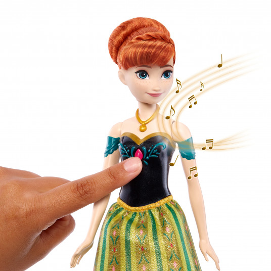 Disney Frozen dziedošā lelle Anna (angļu valodā)