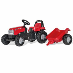 Rolly Toys rolyKid pedāļu traktors ar piekabi