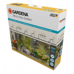 Terases komplekts, līdz 30 augiem podos Gardena Micro-drip 13400-20